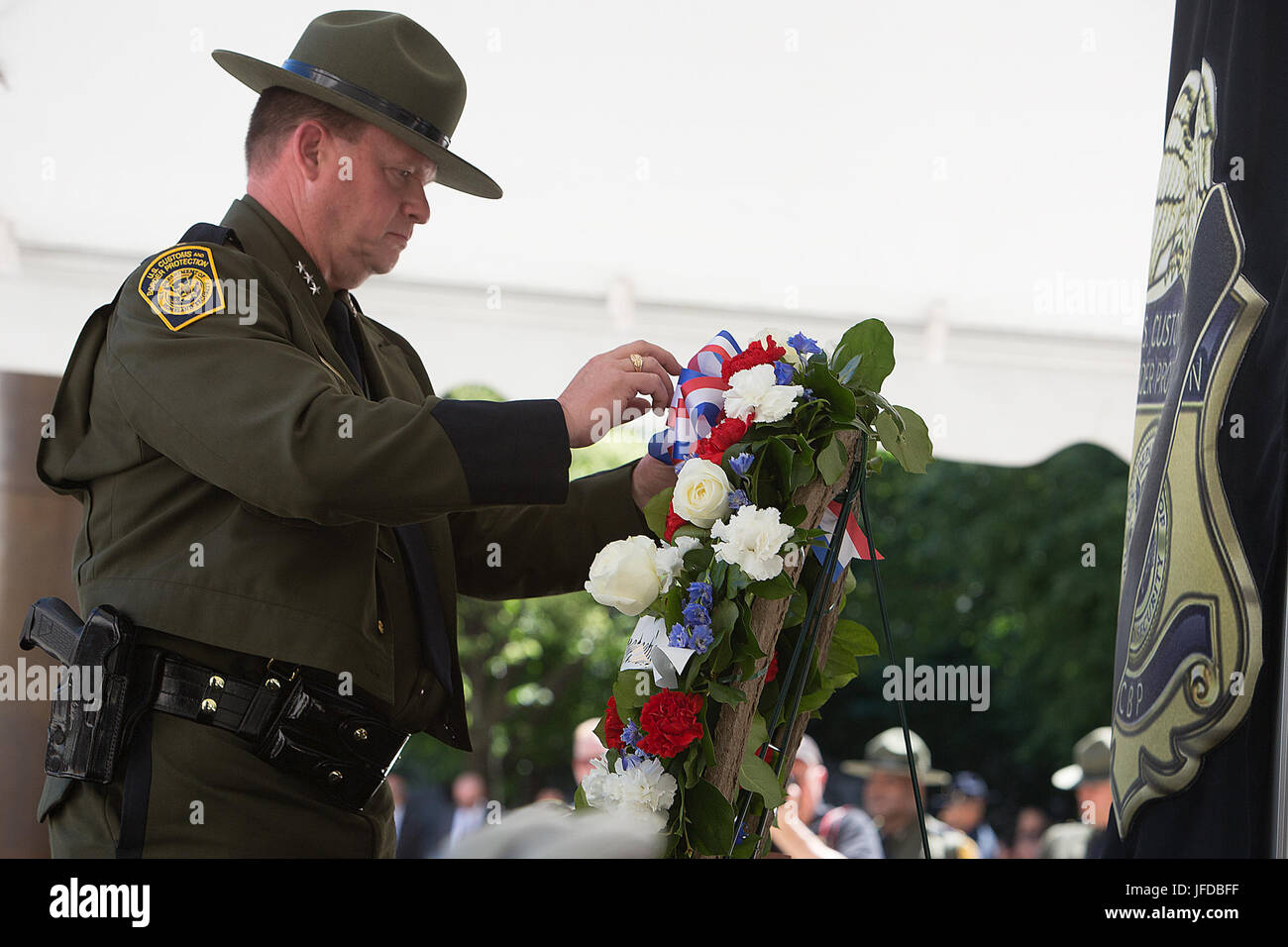 CBP held a Valor Memorial and Wreath Laying ceremony during National ...