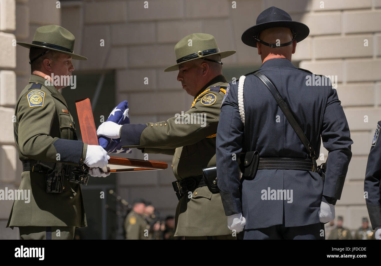 On May 16, 2017, CBP held its Valor Memorial and Wreath Laying ceremony ...