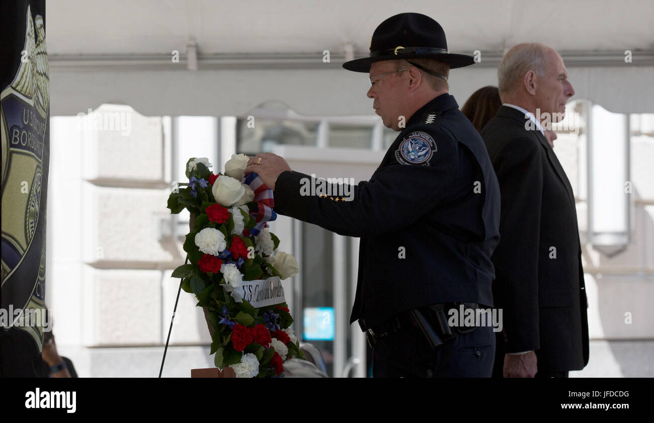 CBP hosted the Valor Memorial and Wreath Laying ceremony at the Ronald ...