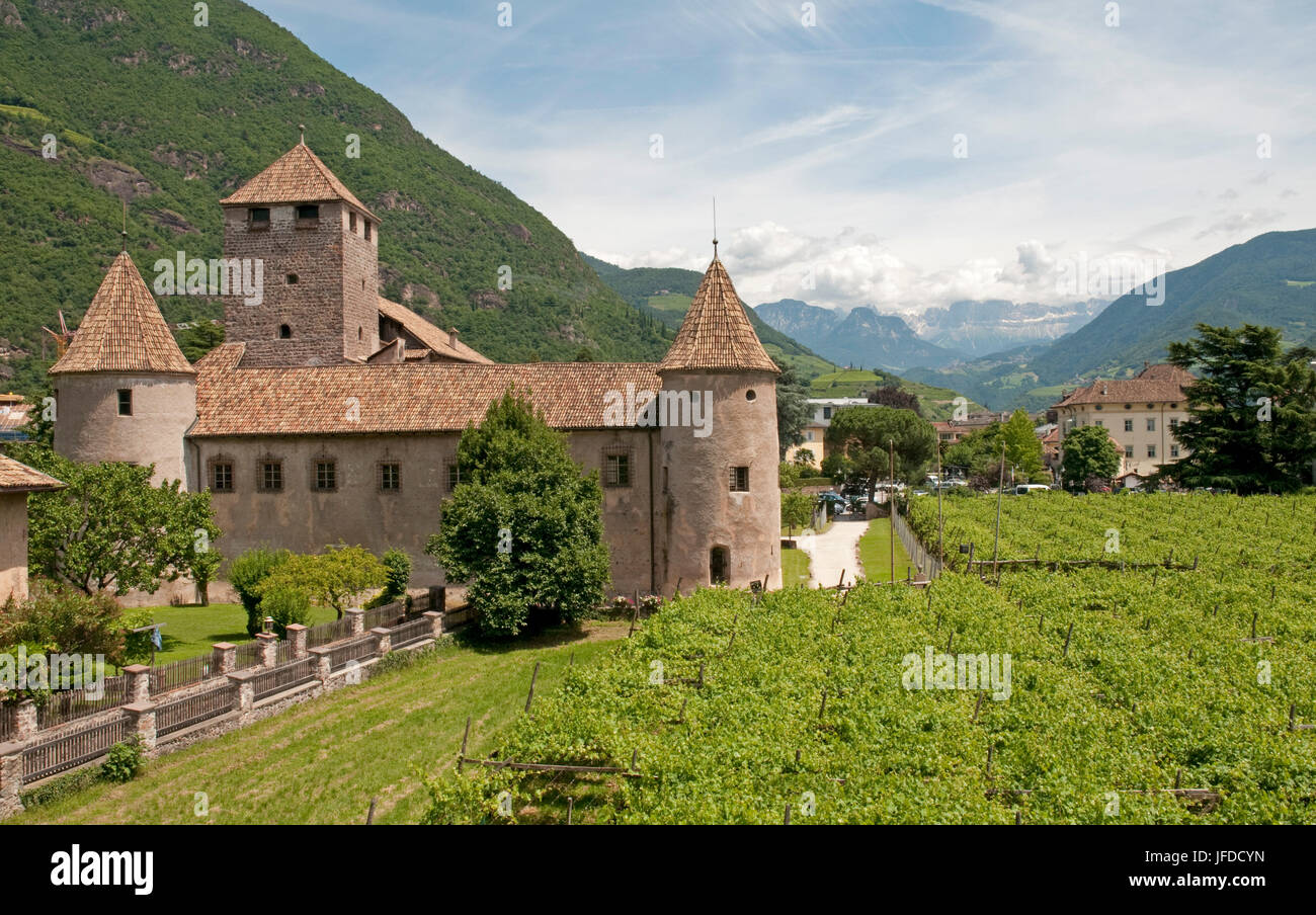 Castel Mareccio, Bolzano, northern Italy Stock Photo Alamy