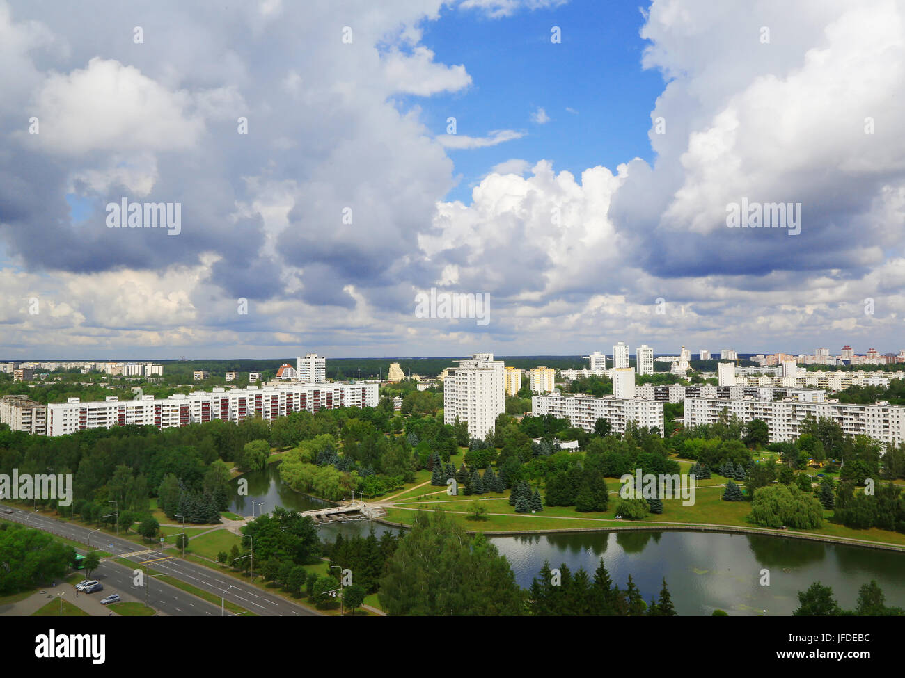 Belarus, Minsk, architecture Stock Photo