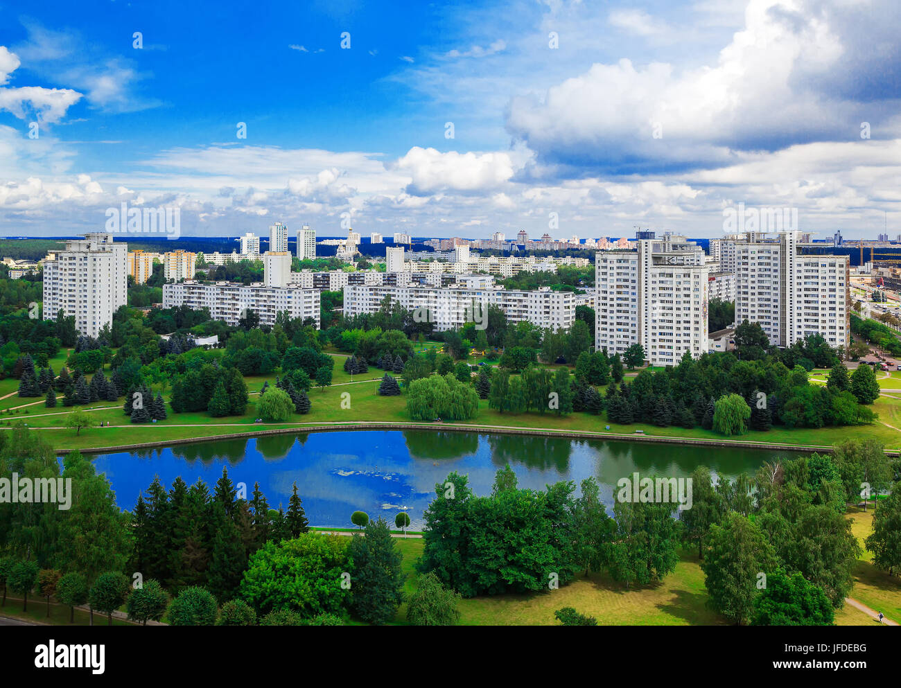 Belarus, Minsk, architecture Stock Photo
