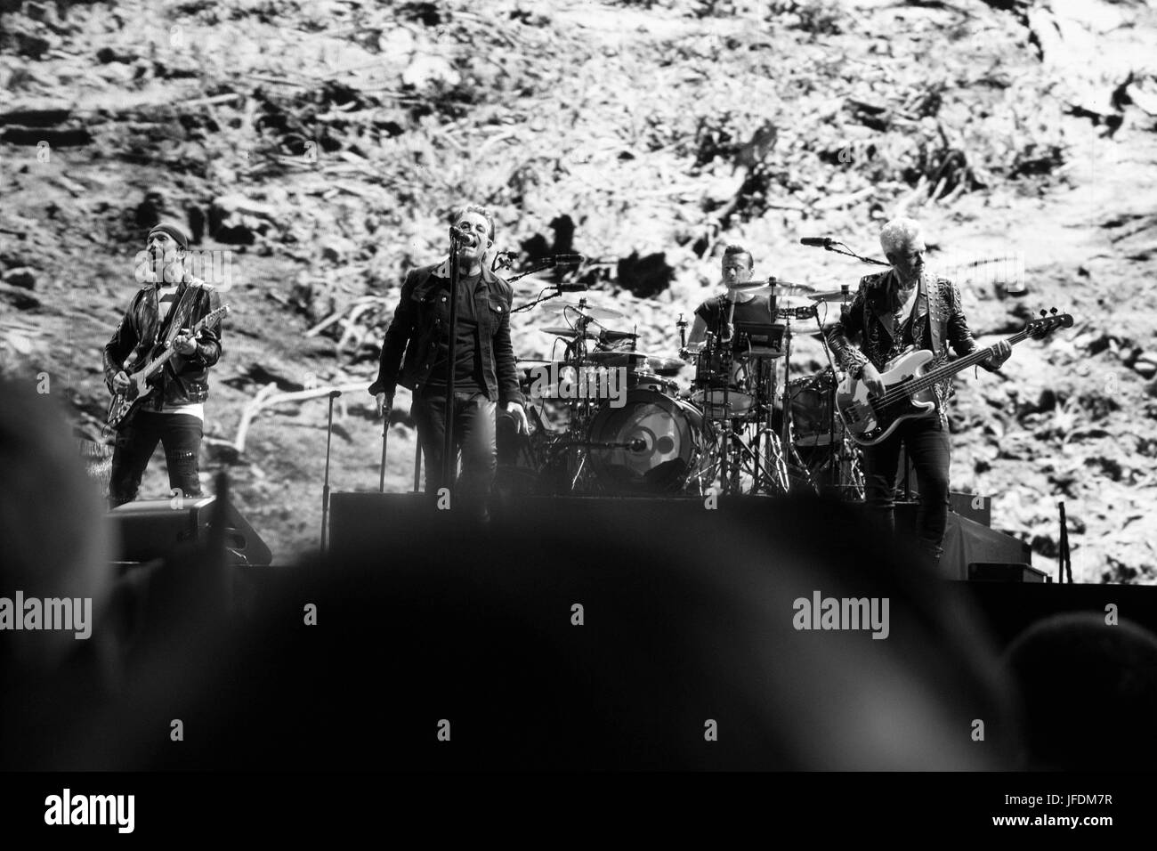U2 JOSHUA TREE 30th Anniversary 19872017 A series of images showing