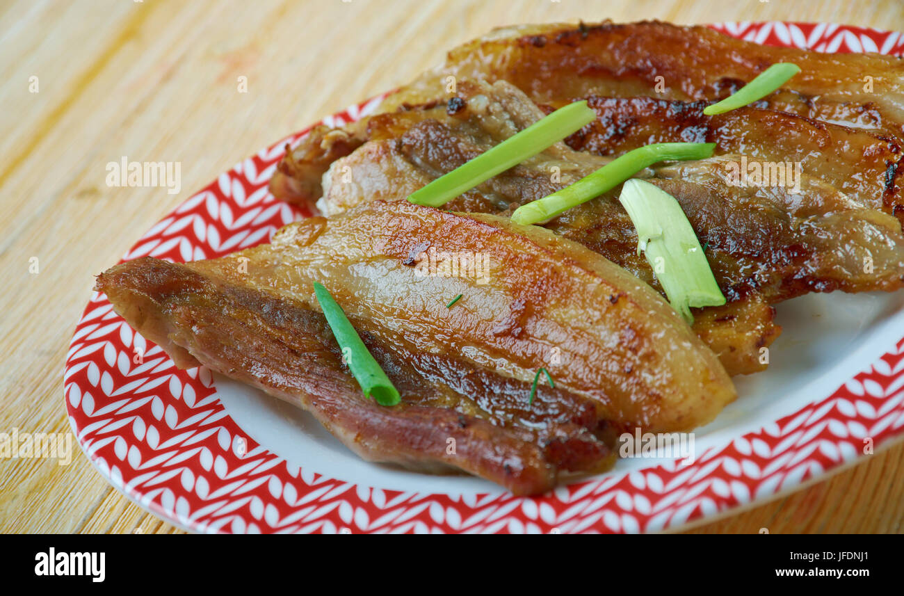 Samgyeopsal Stock Photo