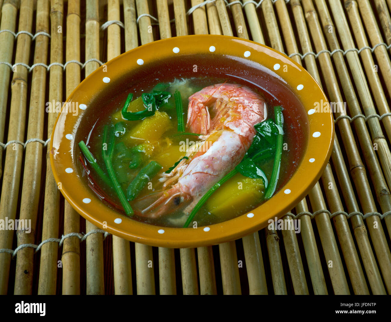 Laswa soup Stock Photo