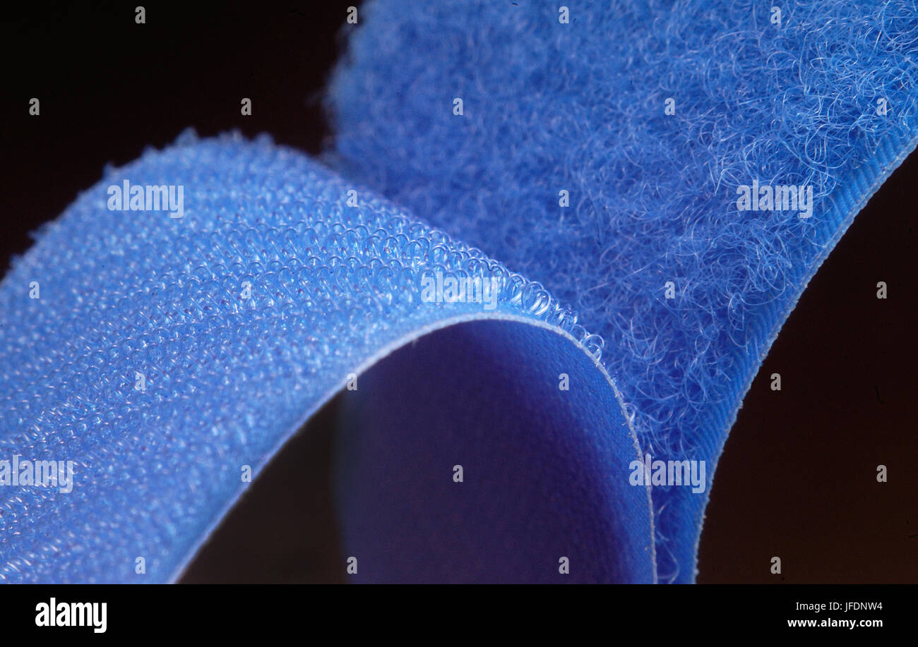 Close up of Velcro, Hook and Loop Stock Photo - Alamy