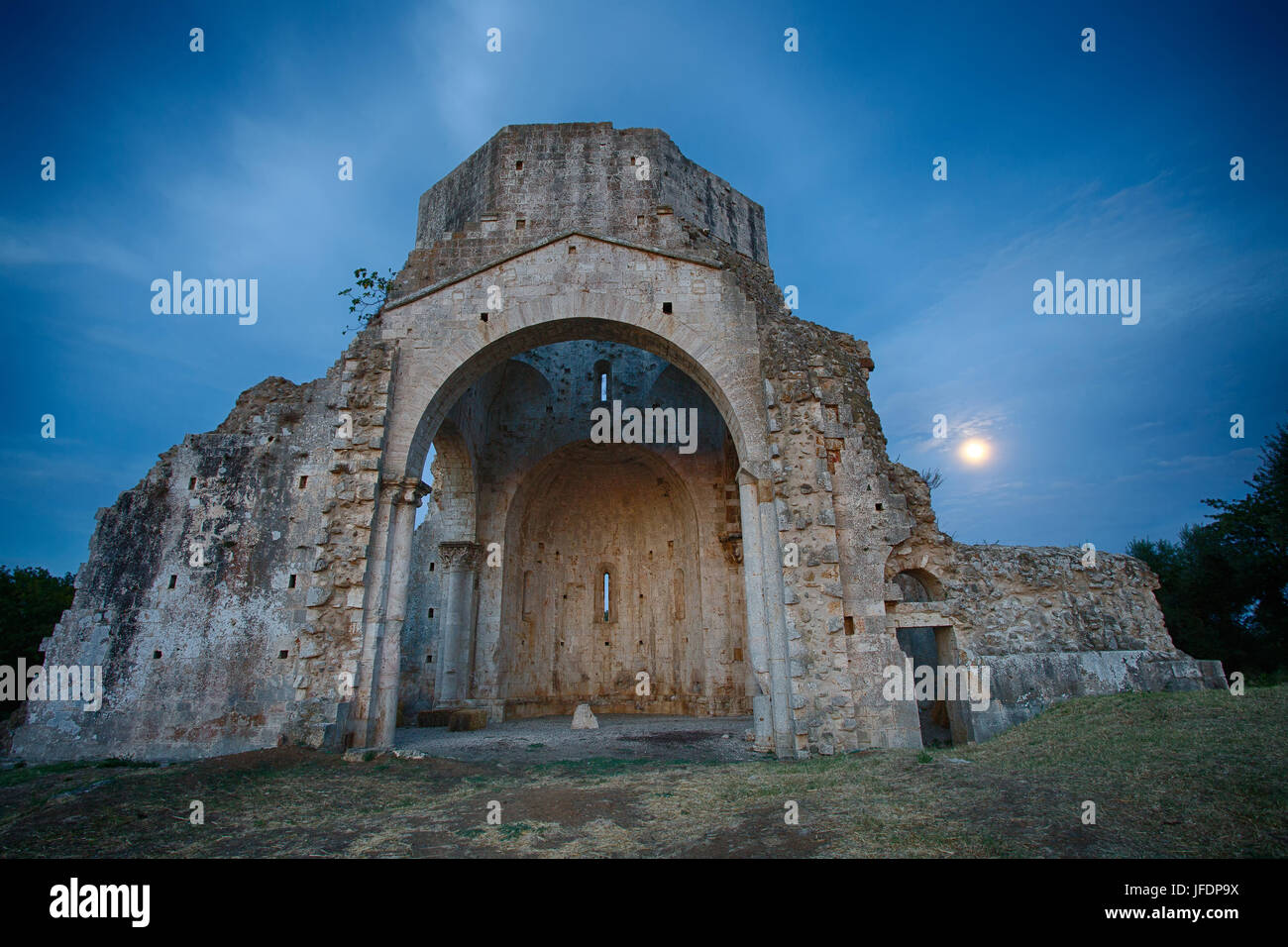 Ruin San Bruzio Stock Photo