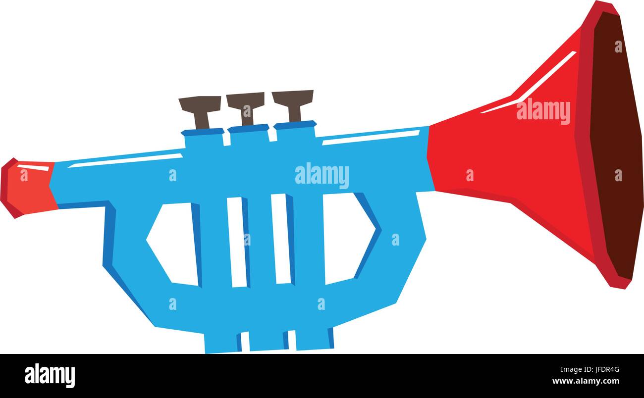 Trumpet toy Stock Vector Images - Alamy