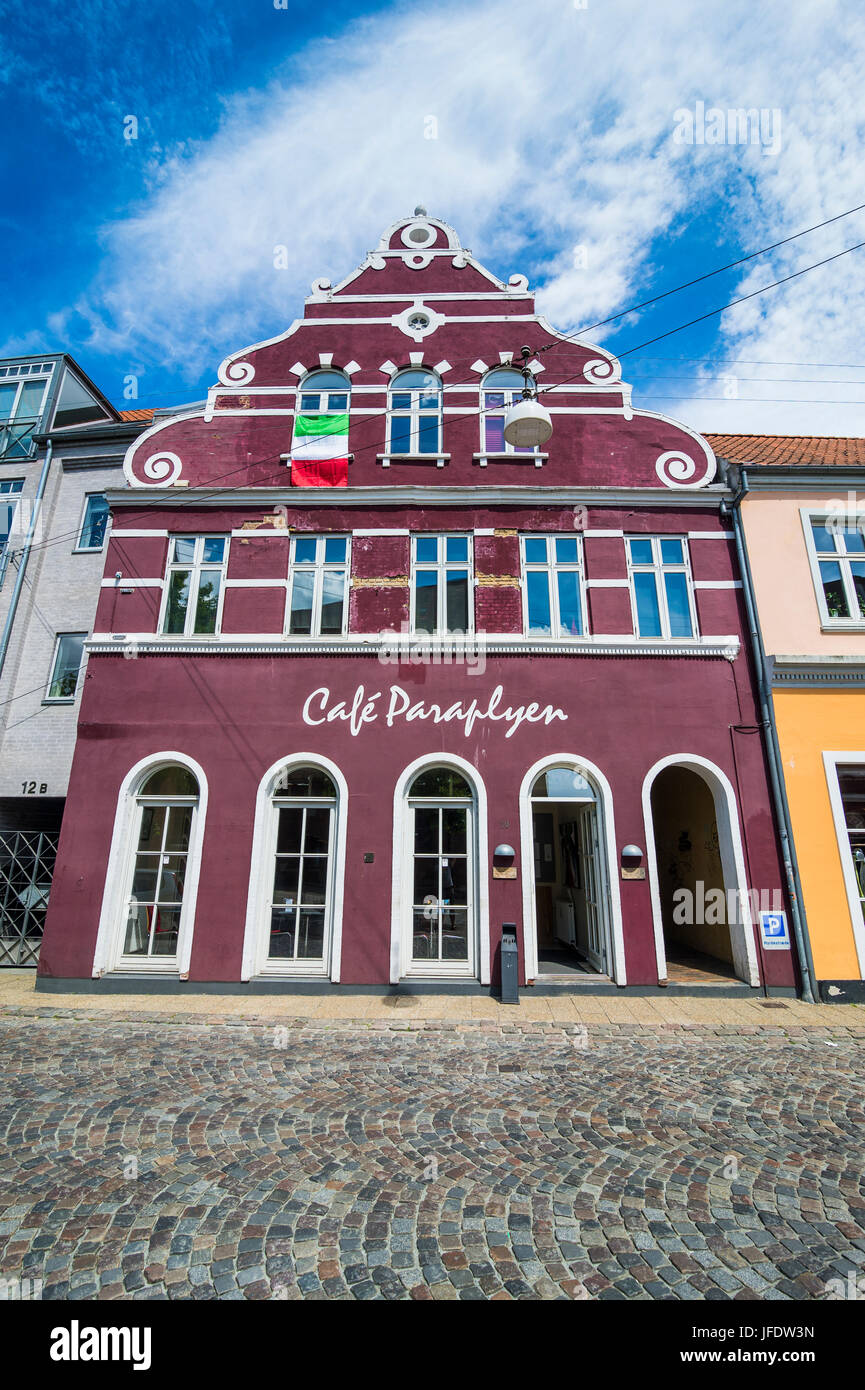 Traditional house in Kolding, Denmark Stock Photo Alamy