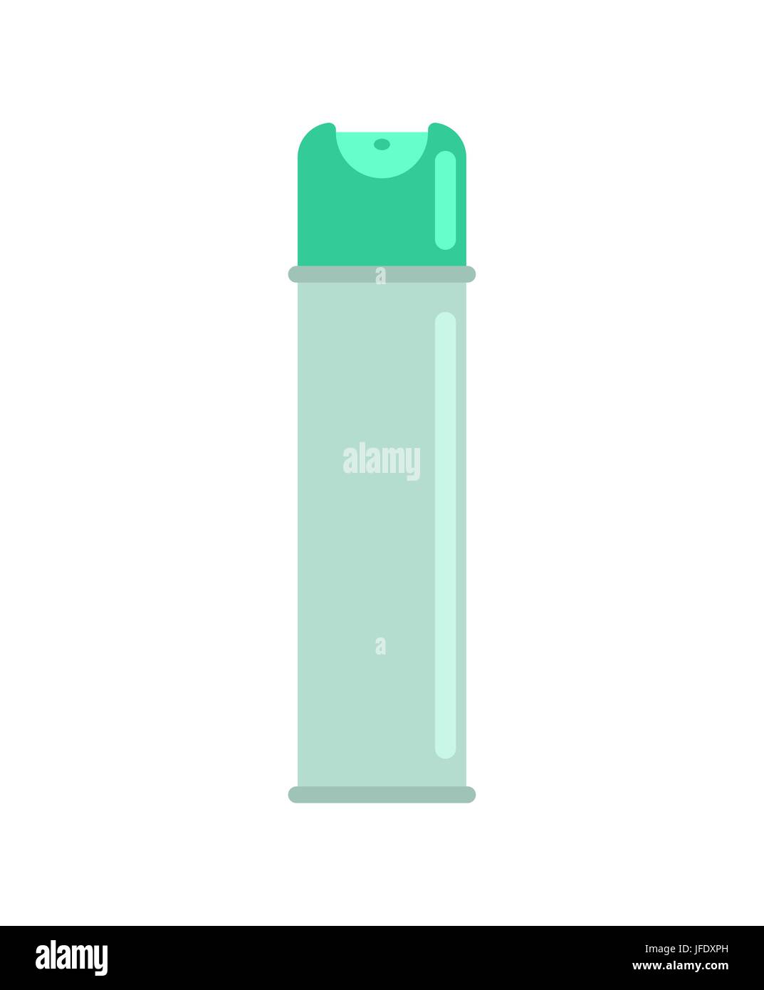 Air freshener isolated. Aerosol can on white background Stock Vector ...