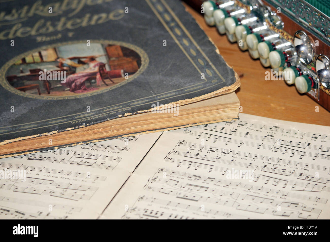Music notes Stock Photo
