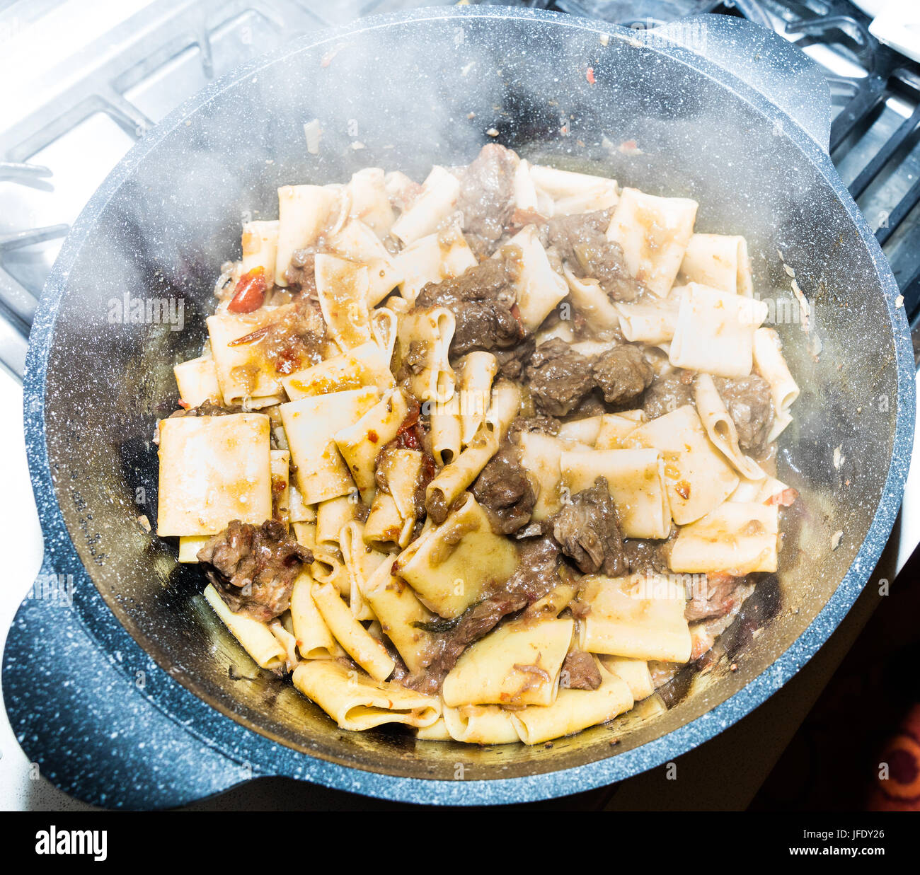 Beef sauce genovese Stock Photo Alamy