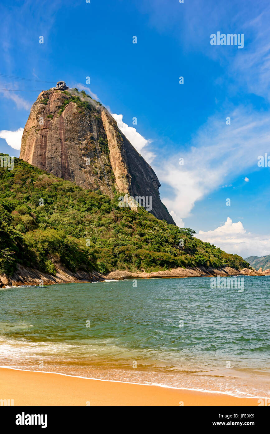 Neighborhood of urca in rio de janeiro seen from the top of the hill of urca  Stock Photo - Alamy