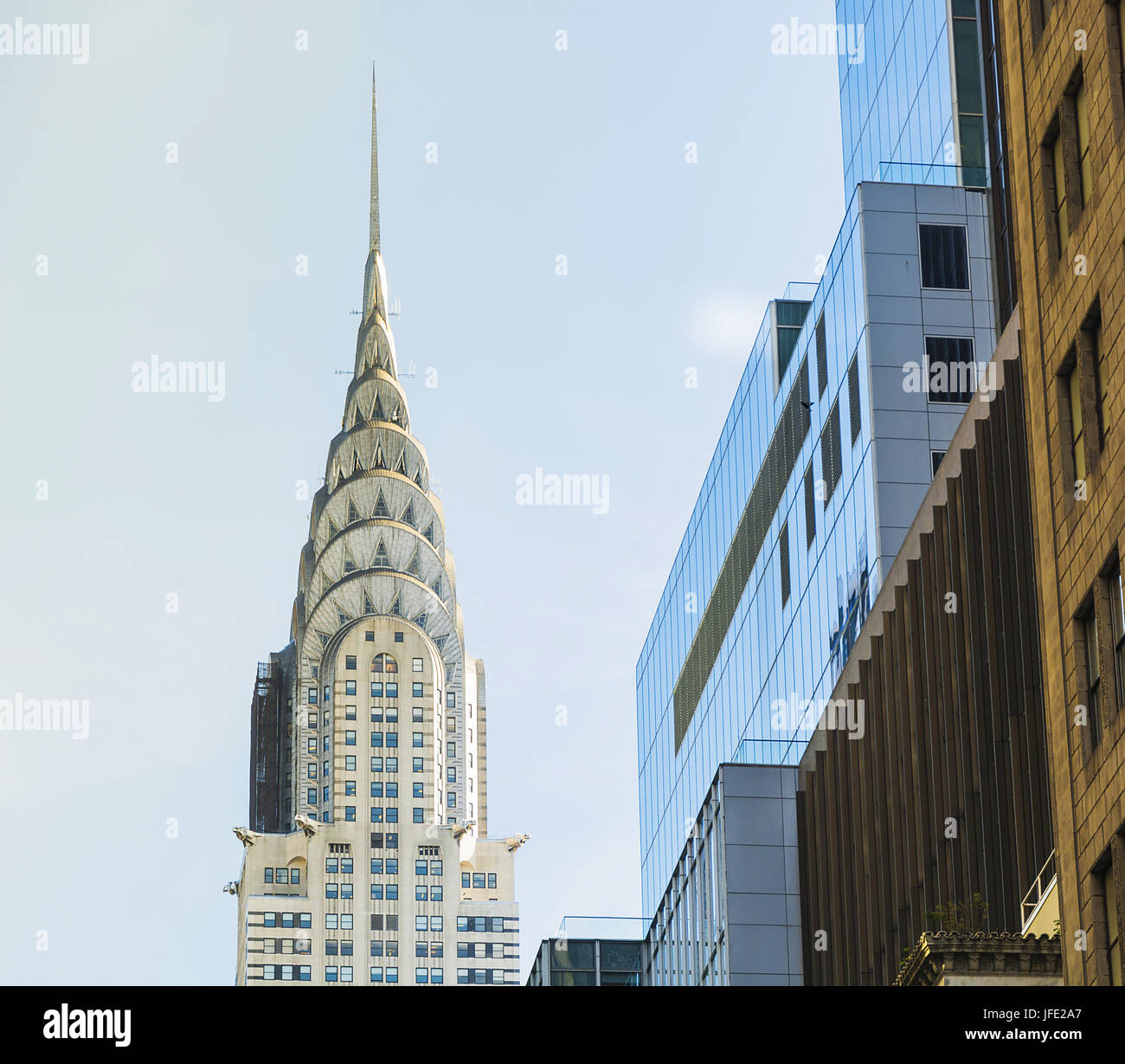 The Chrysler building in New York Stock Photo