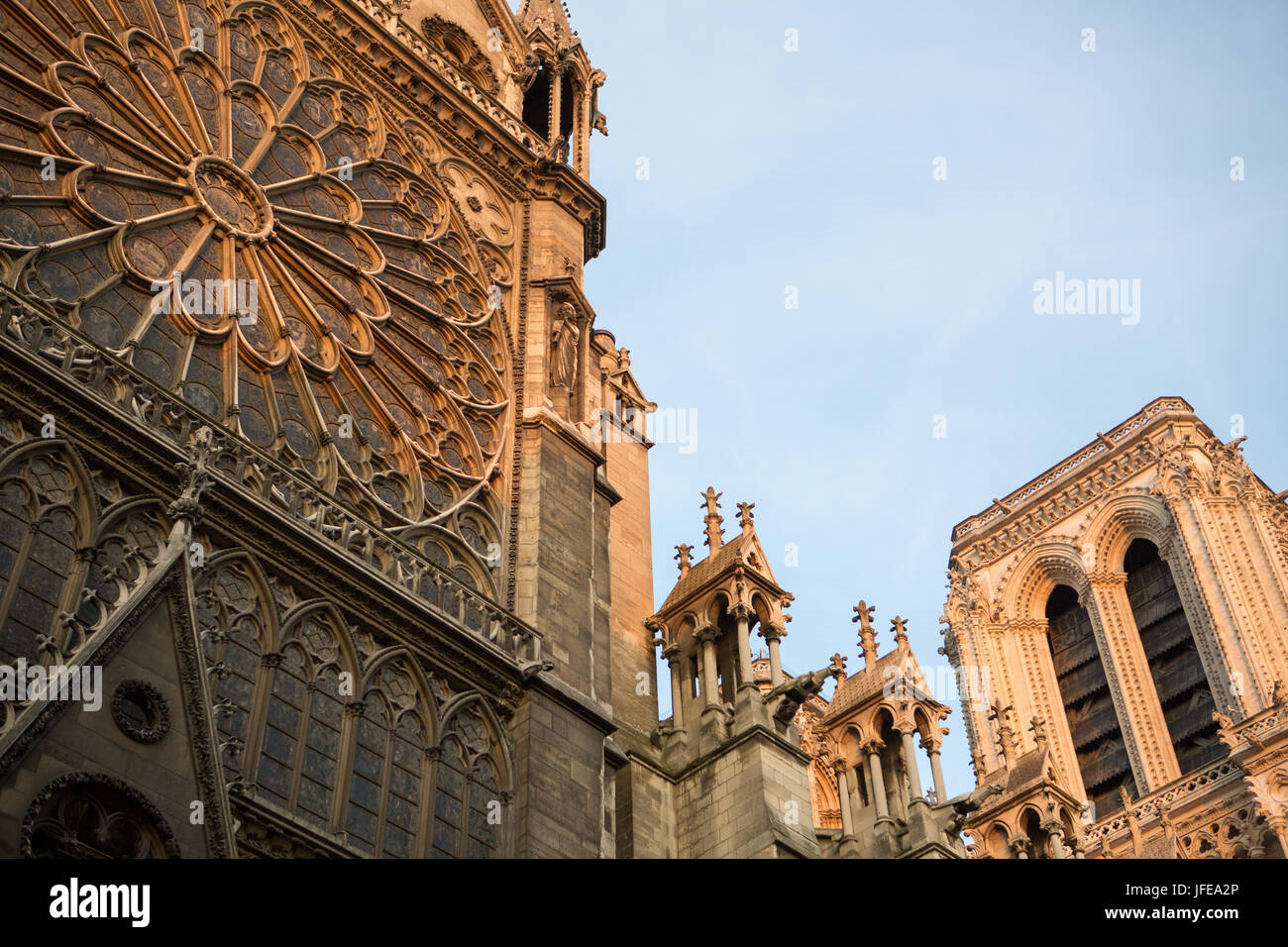 Details of the Notre Dame Cathedral