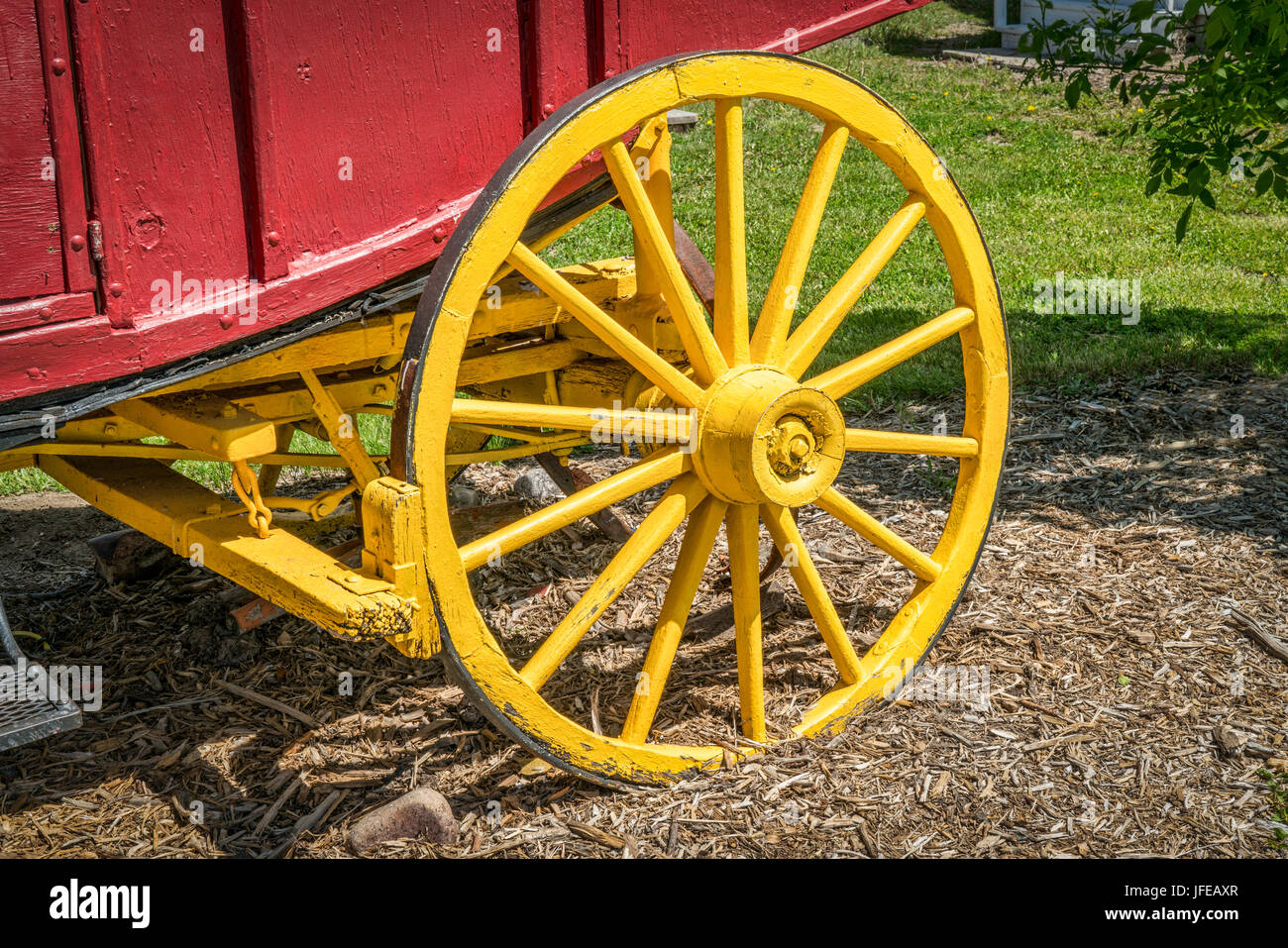Stagecoach wheel hires stock photography and images Alamy