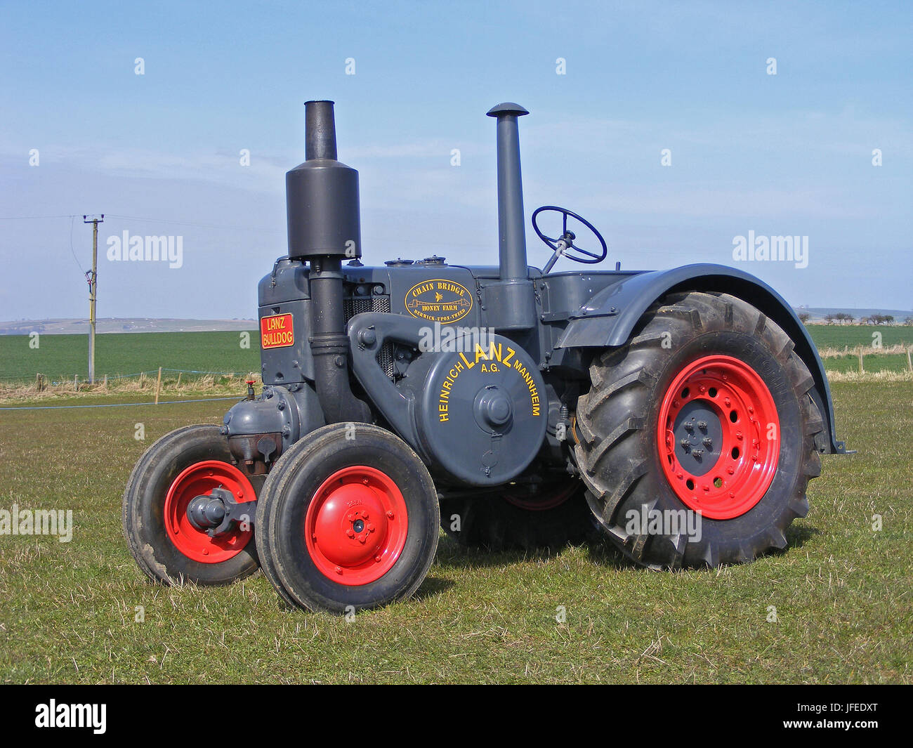 1937 Lanz Bulldog Tractor Stock Photo Alamy