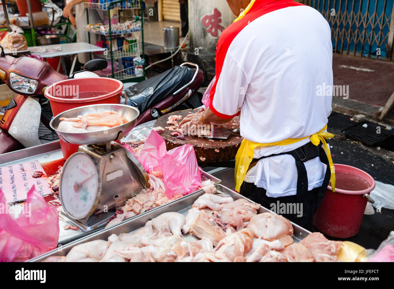 Asian meat market hires stock photography and images Alamy