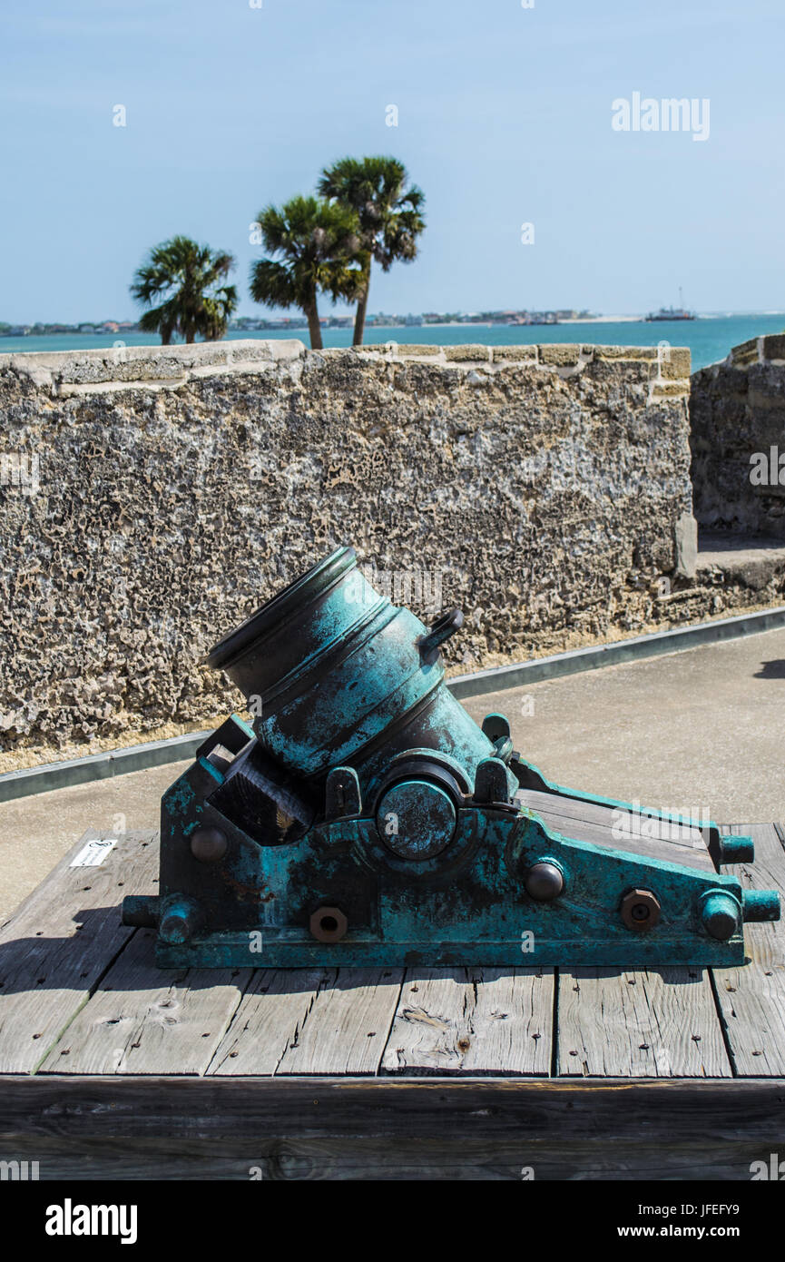 Castillo de San Marcos, St. Augustine, Florida. Stock Photo