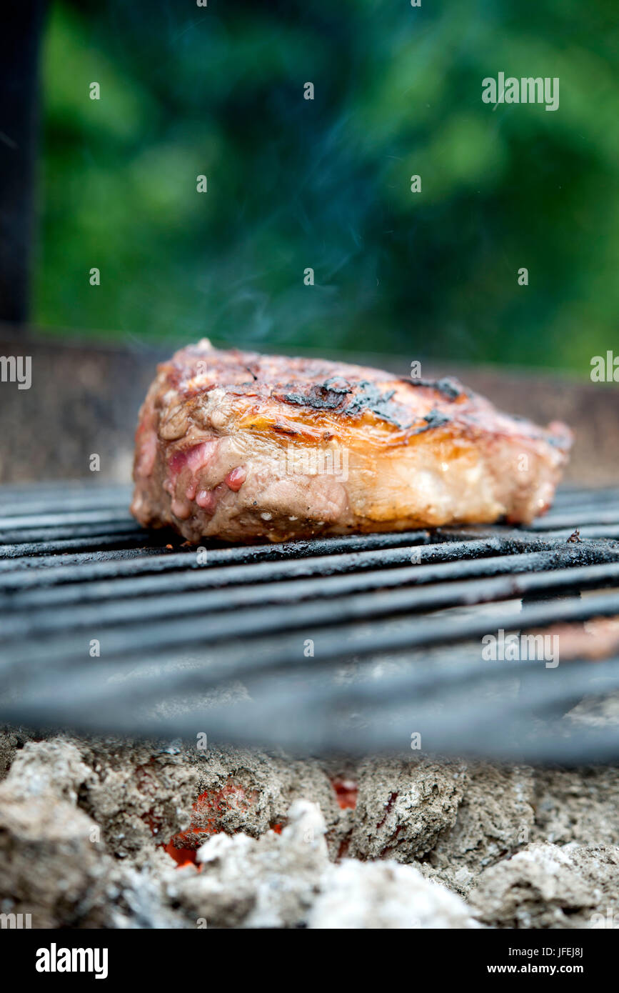 Intercot Meat Grilled Entrecôte, Rib Eye steak Stock Photo - Alamy