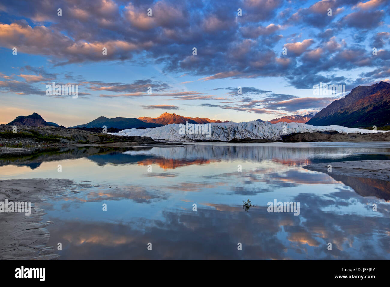 North America, the USA, Alaska, Matanuska glacier Stock Photo - Alamy