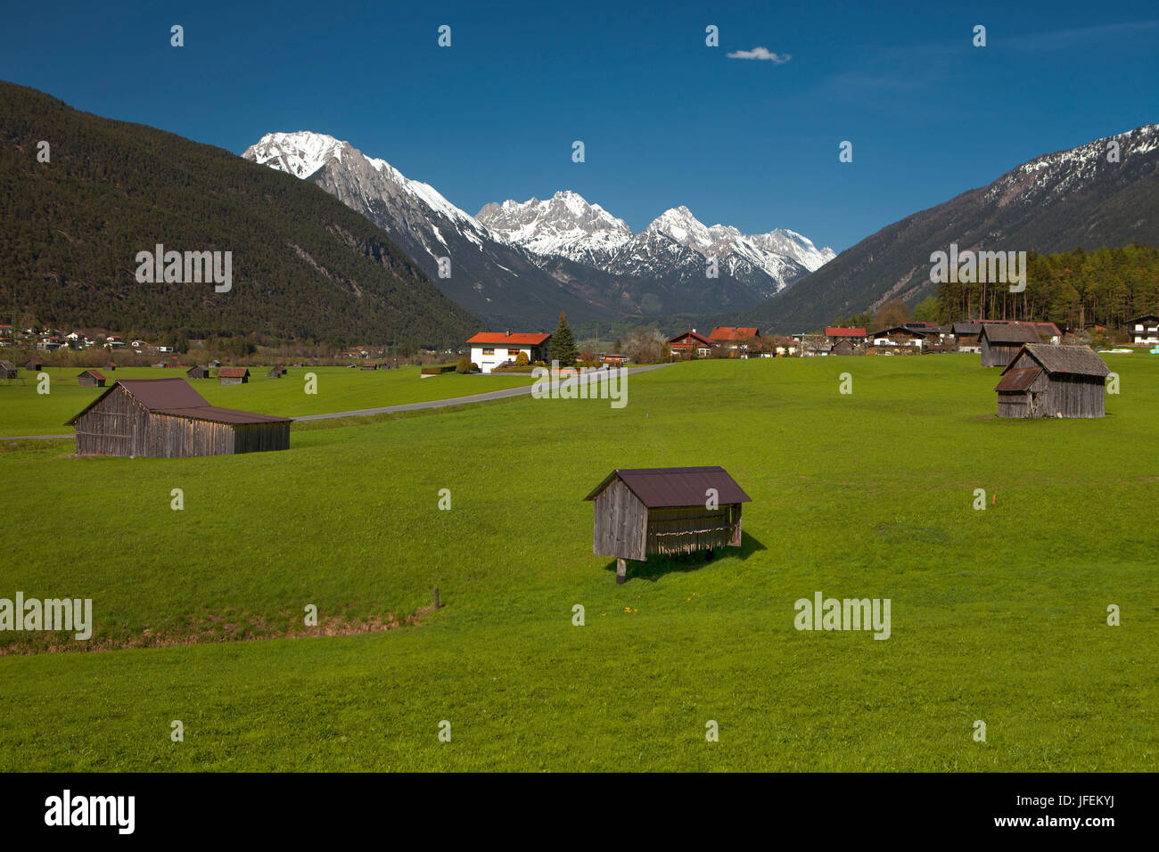 Austria, Tyrol, Gurgltal Stock Photo