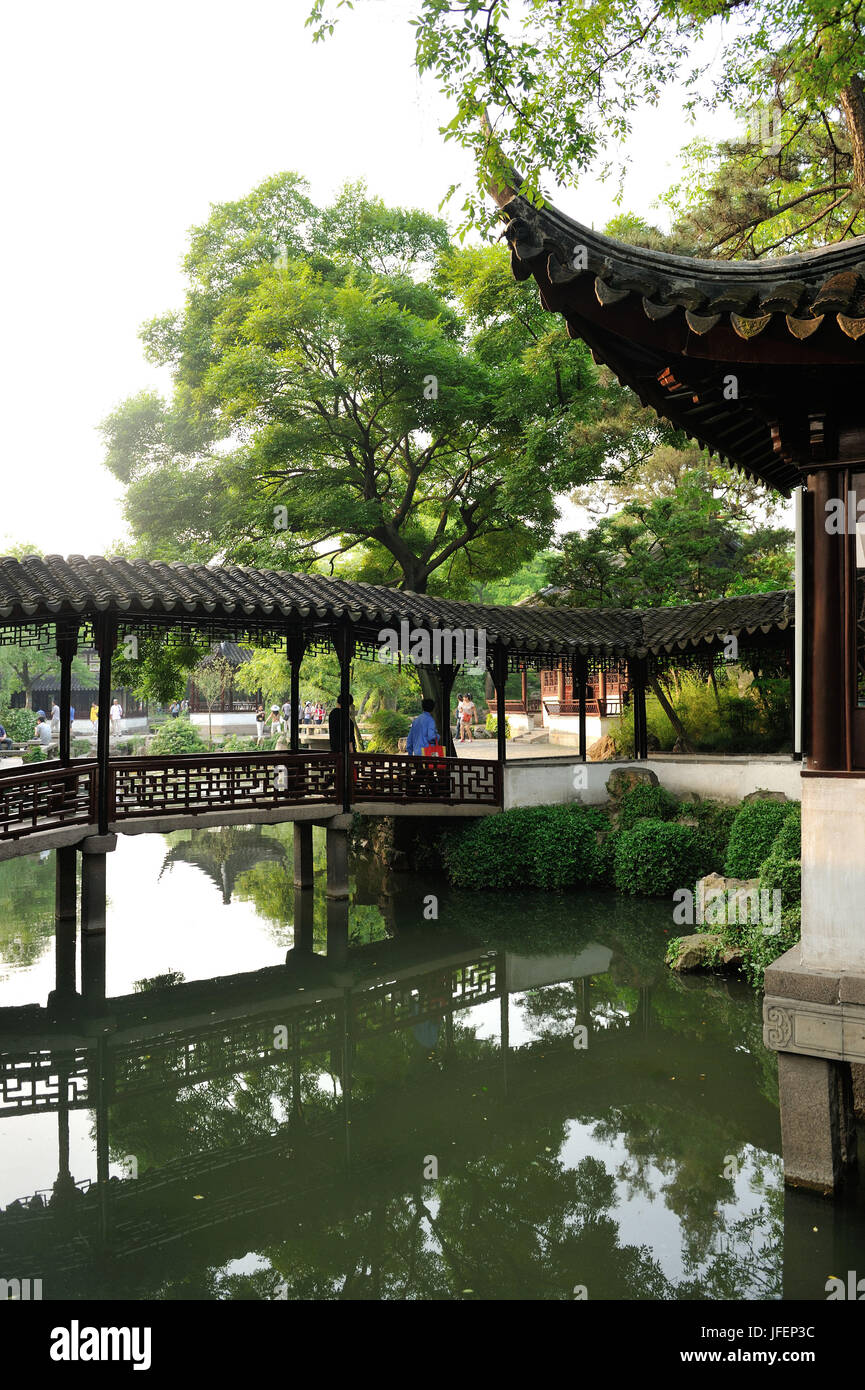 China, Jiangsu province, Suzhou, the Humble Administrator's garden, UNESCO World heritage, Stock Photo