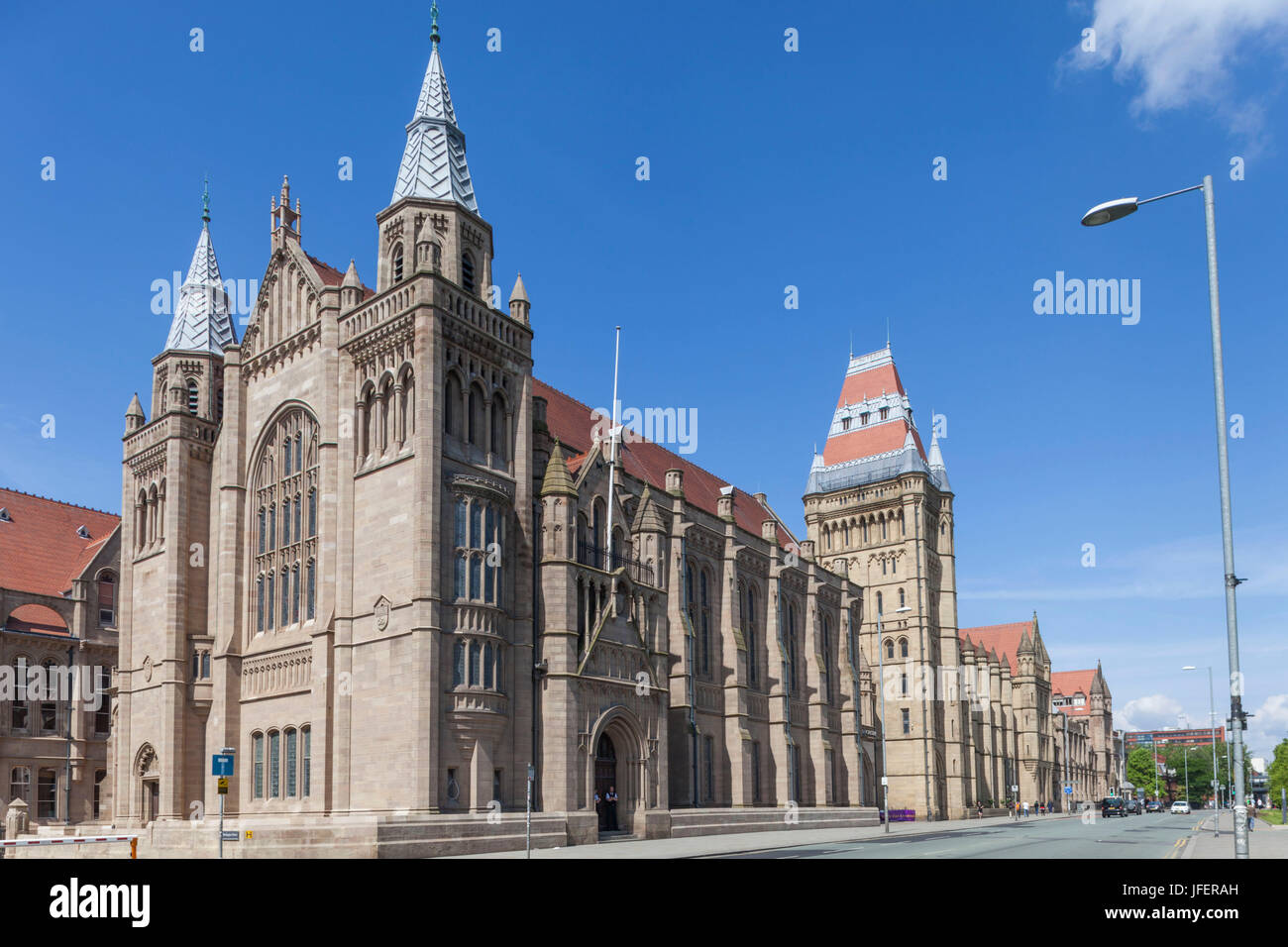 England, Manchester, University of Manchester, The Whitworth Building Stock Photo