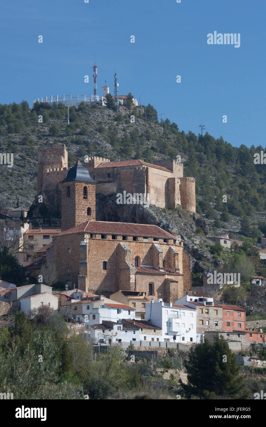 Spain, Castilla La Mancha Region, Albacete Province, Yeste City Stock Photo