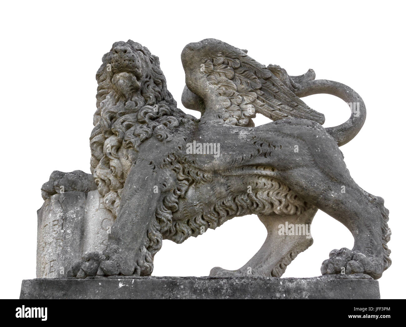 Stone lion guard figure hi-res stock photography and images - Alamy