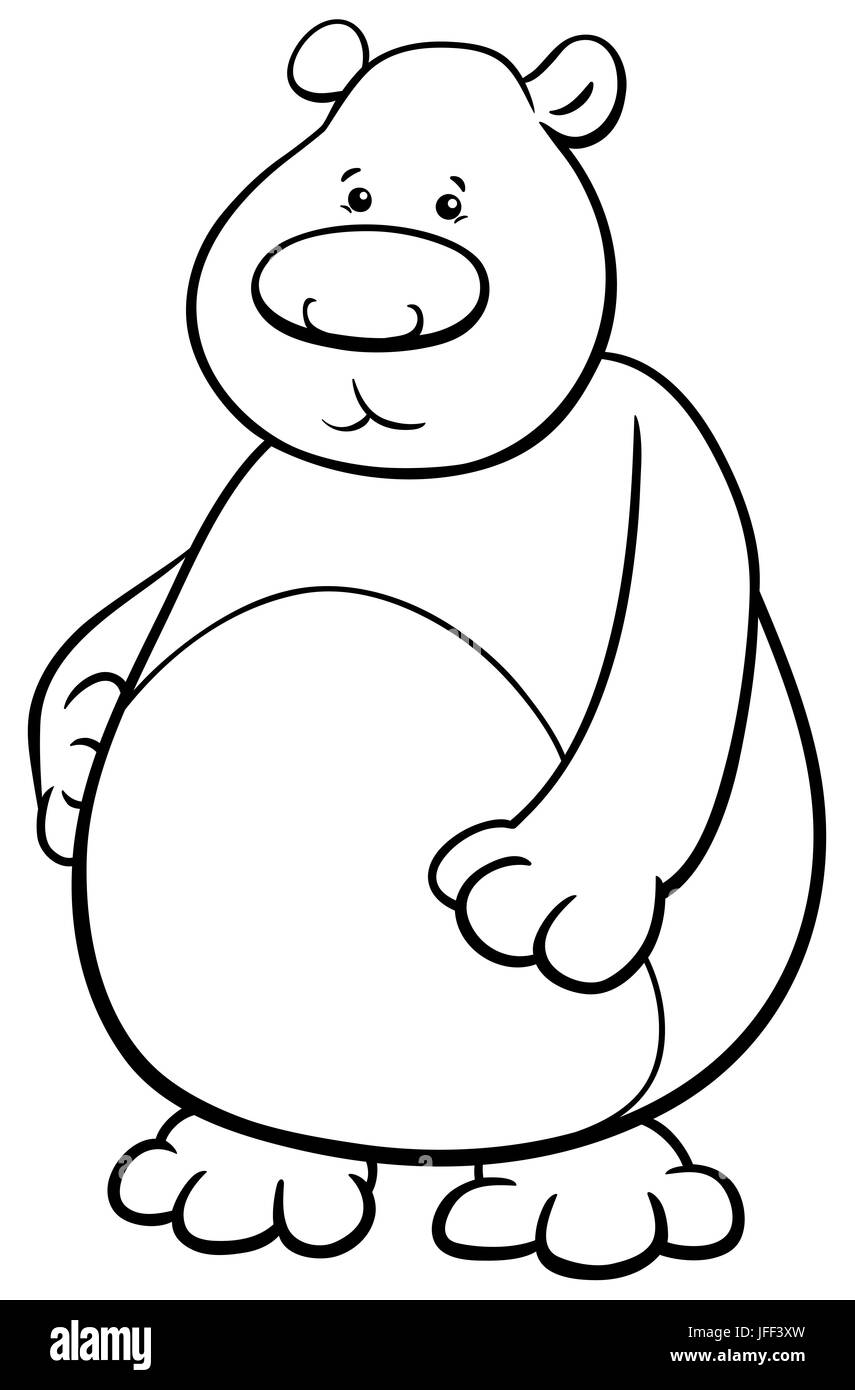 41 Cartoon Bear Coloring Pages  HD