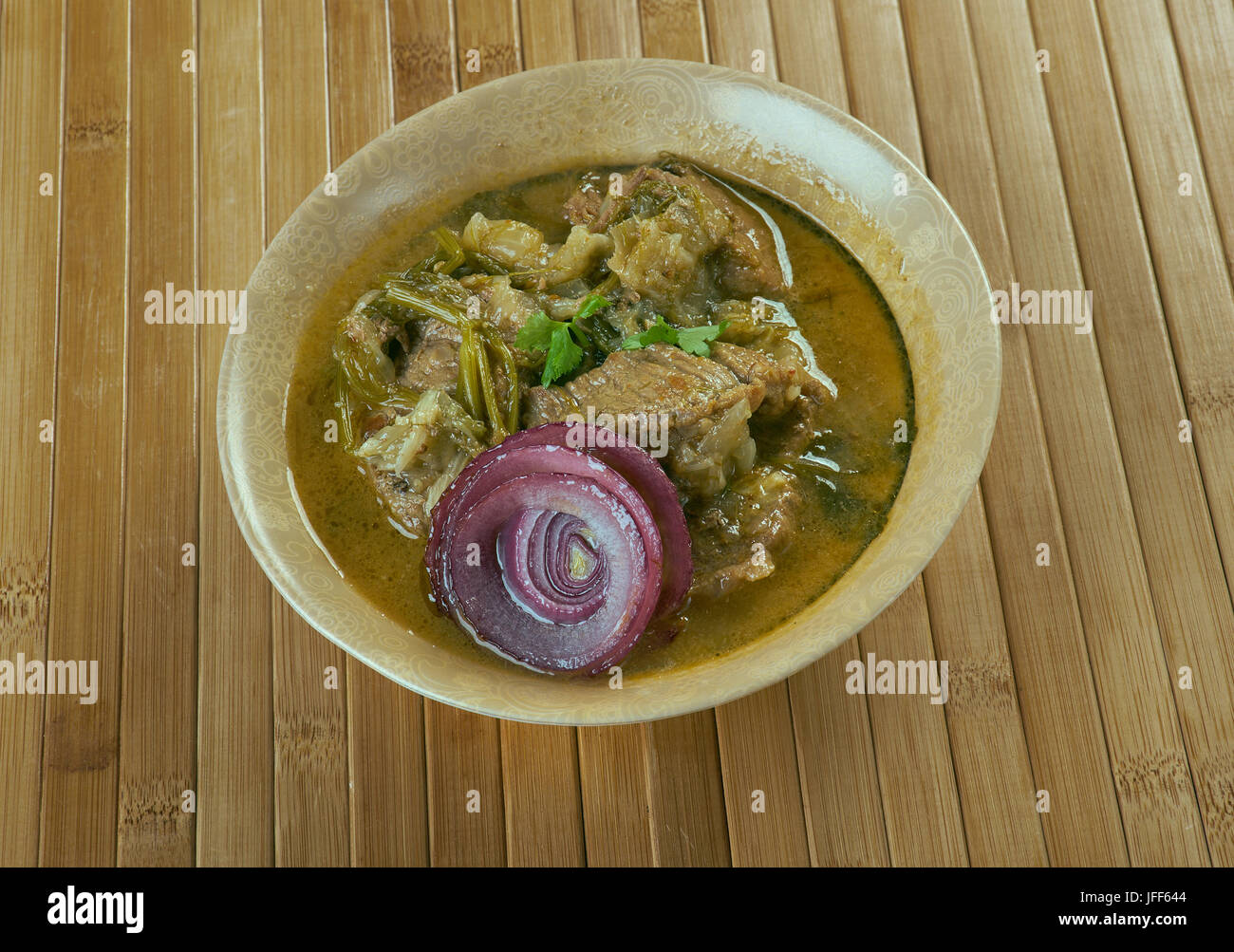 Ethiopian Lamb Onion Stew Stock Photo - Alamy