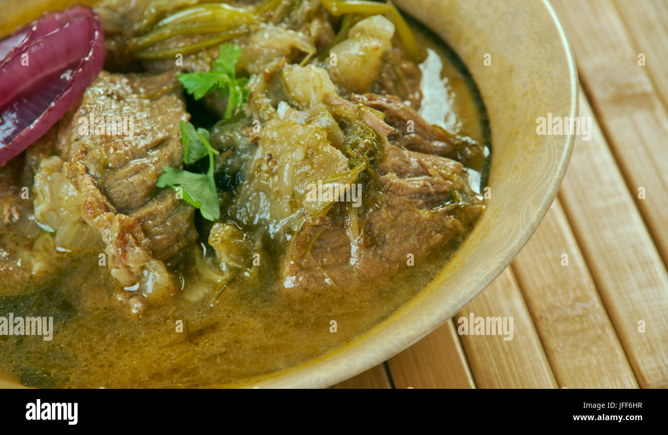Ethiopian Lamb Onion Stew Stock Photo - Alamy