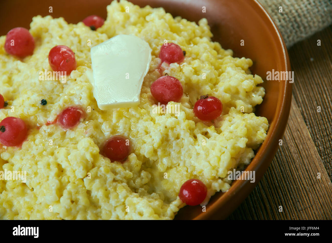 Polish millet porridge Stock Photo Alamy