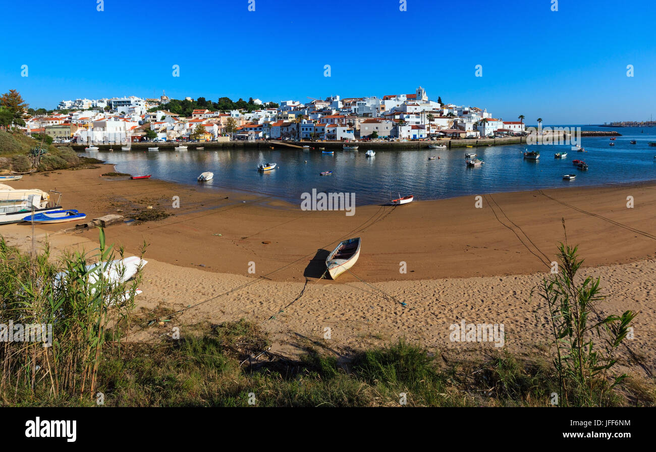 Ferragudo fishing village, Algarve, Portugal Stock Photo Alamy