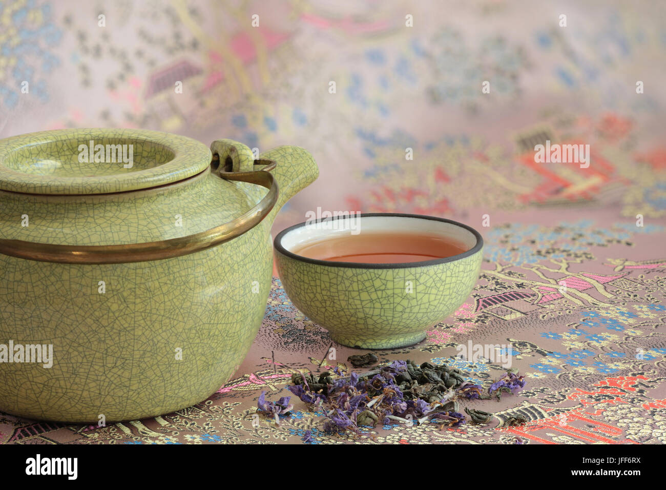 Chinese flower tea Stock Photo - Alamy