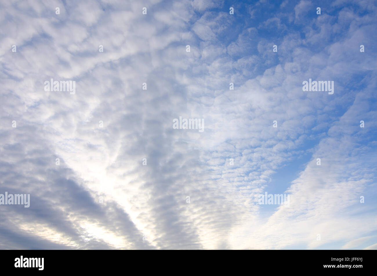 Beautiful blue sky with white clouds Stock Photo - Alamy