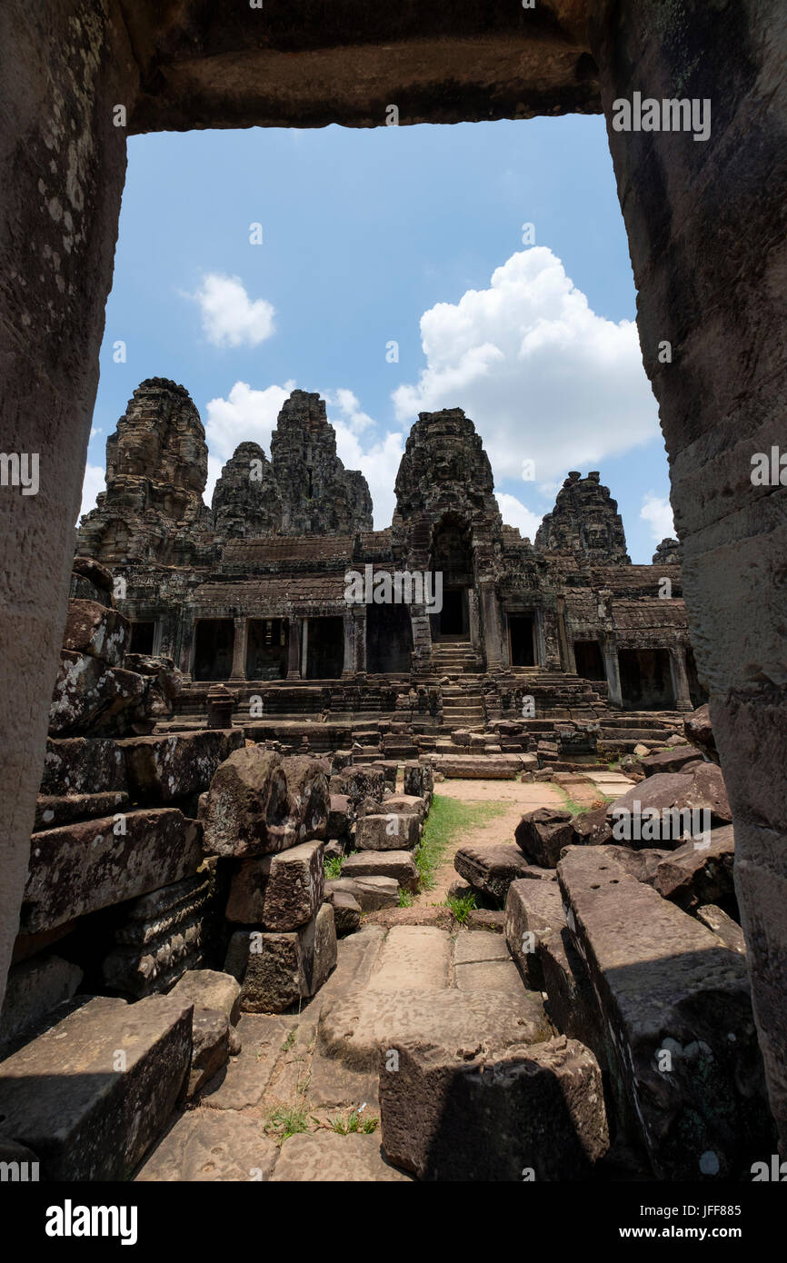 Bayon Temple, Cambodia, Asia Stock Photo