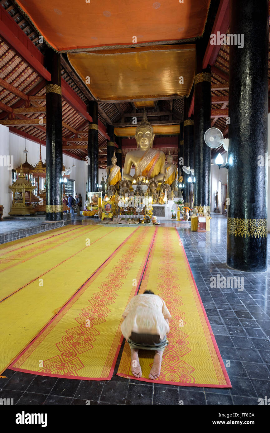 Wat Visoun, Luang Prabang, Laos, Asia Stock Photo