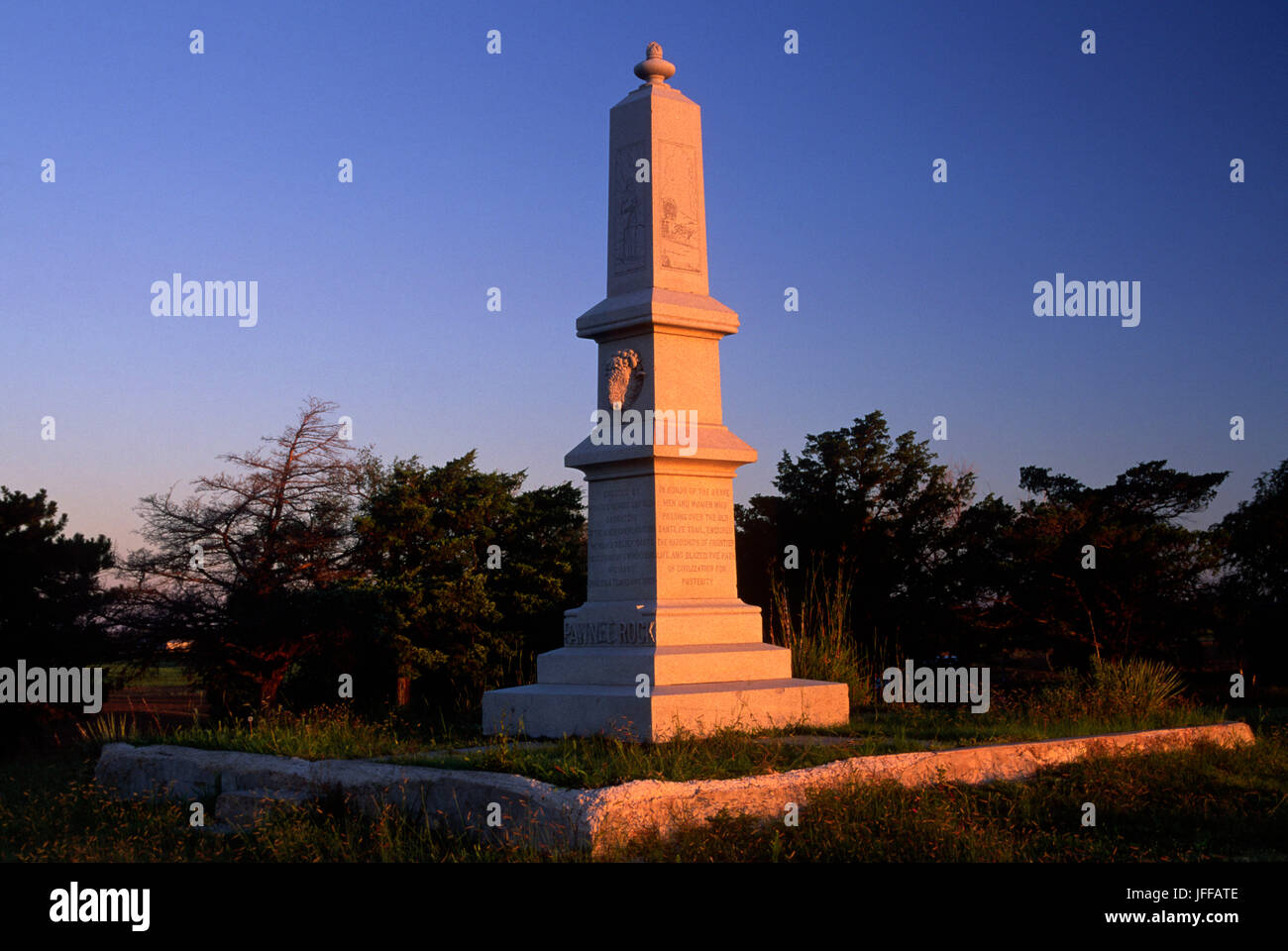 Santa Fe Trail Monument, Pawnee Rock State Historic Site, Santa Fe