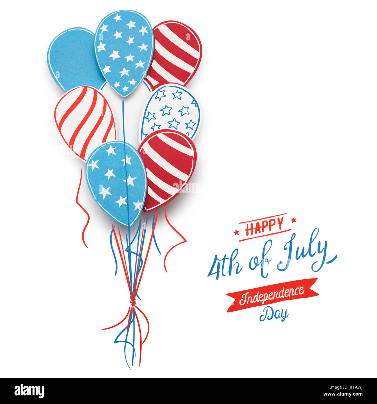 4th of july poster Cut Out Stock Images Pictures Alamy