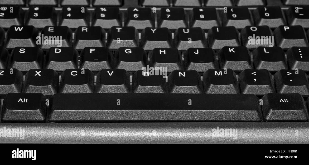 A computer keyboard Stock Photo Alamy