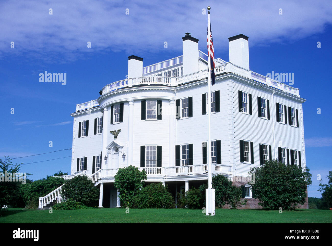 Montpelier, General Henry Knox Museum, Thomaston, Maine Stock Photo Alamy
