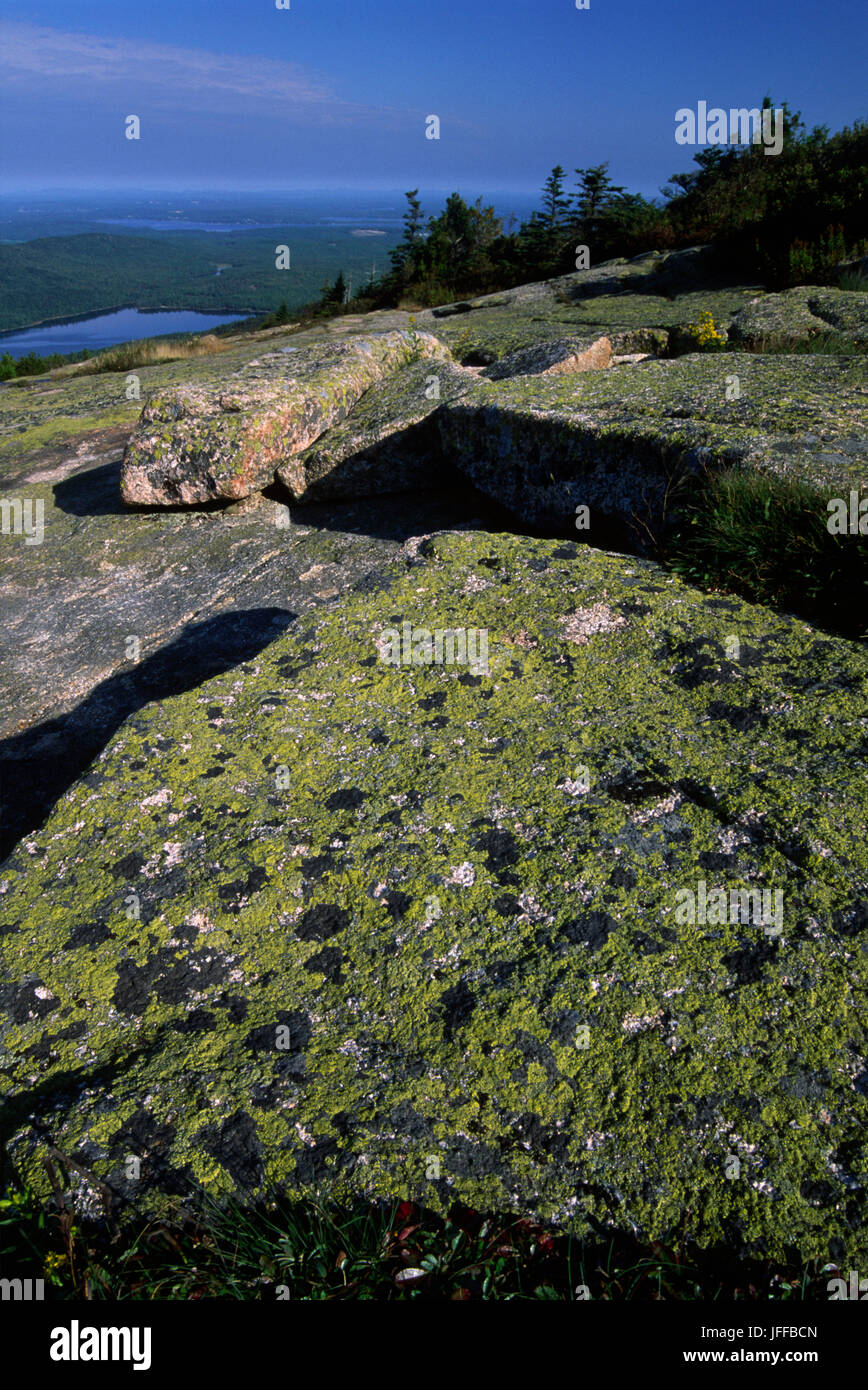 Blue Hill Overlook, Acadia National Park, Maine Stock Photo Alamy