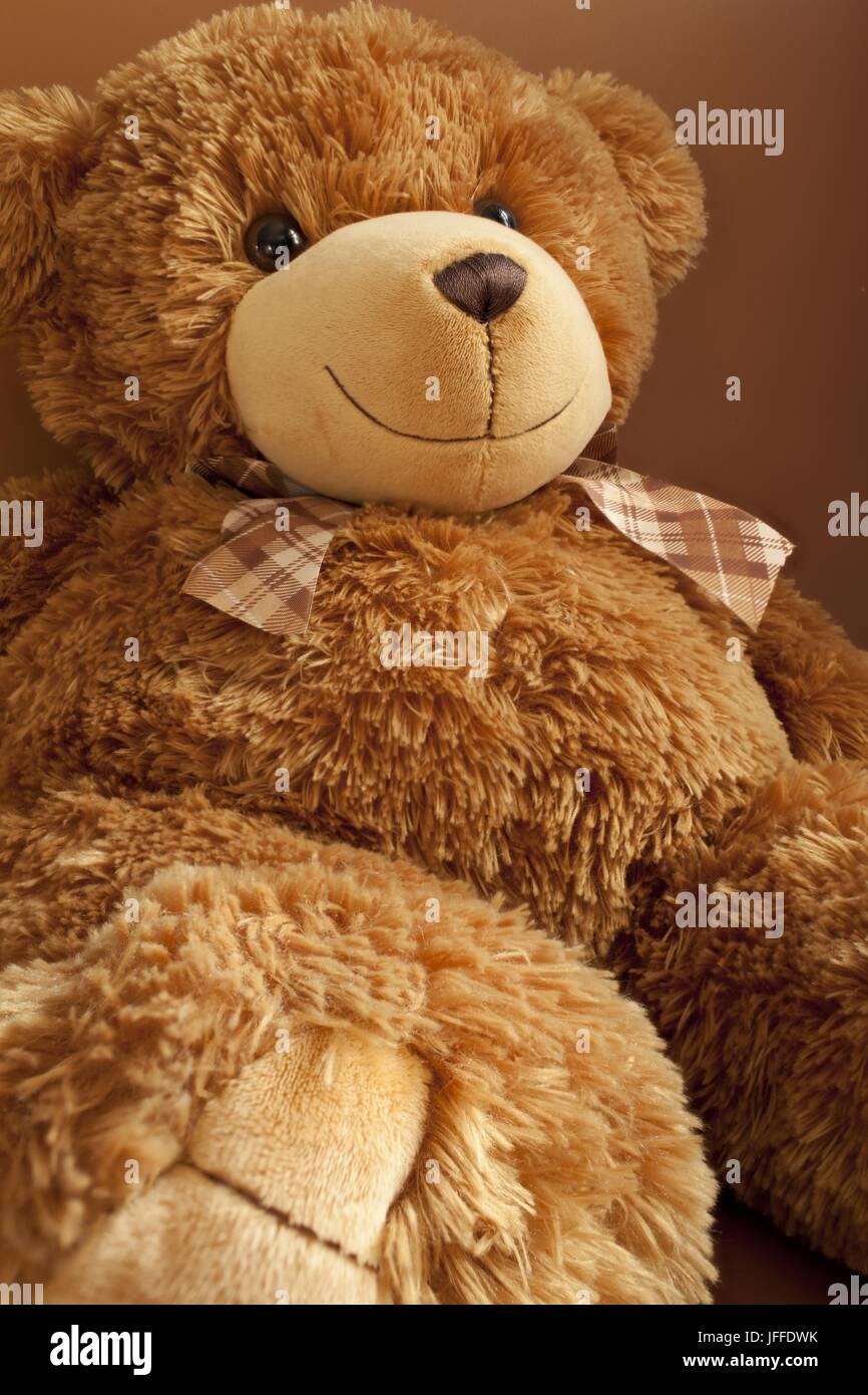 Smiles Teddy bear Stock Photo