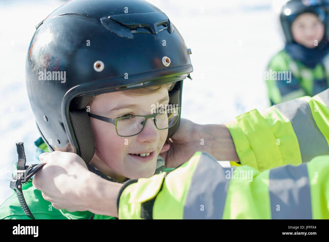 Wearing safety helmet two hi-res stock photography and images - Alamy
