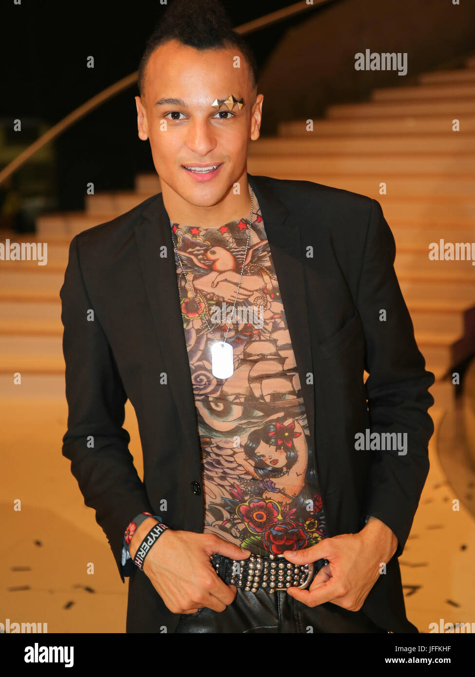 Singer Prince Damien Stock Photo Alamy