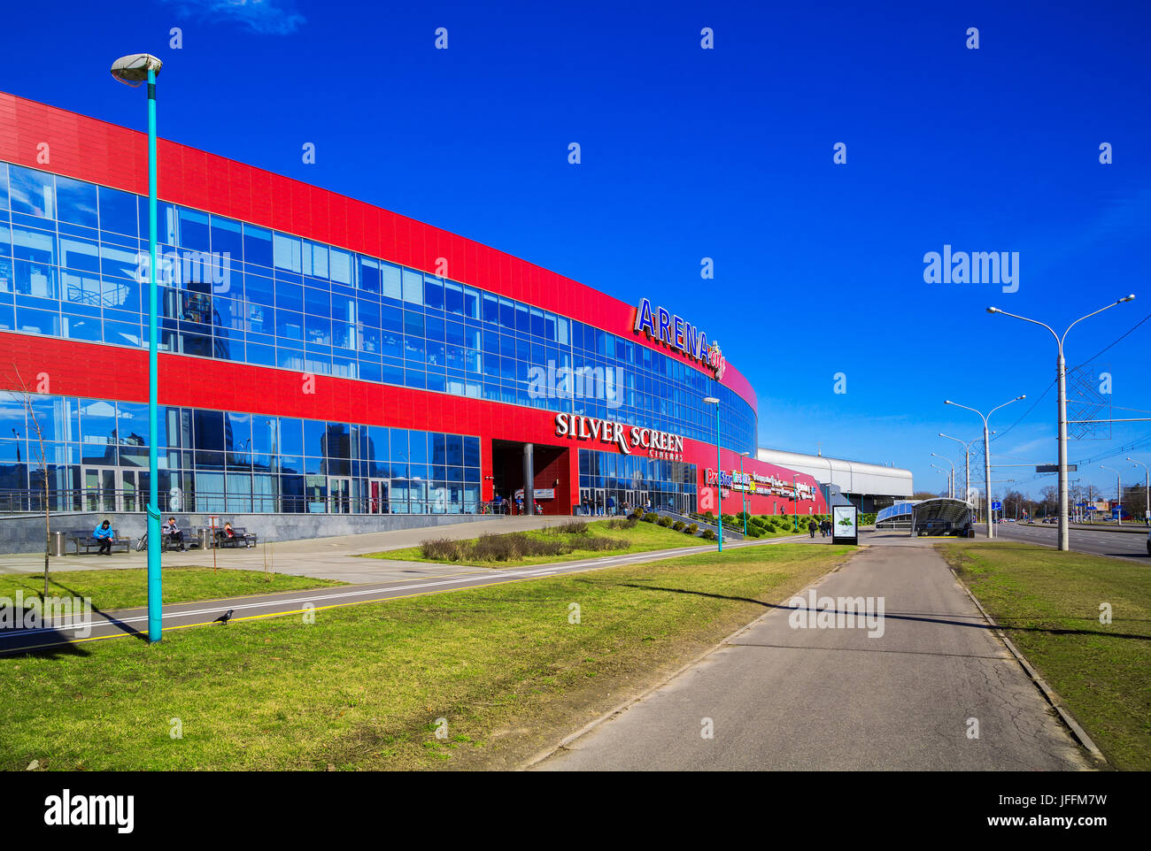 Minsk, Belarus, shopping center Arena City Stock Photo Alamy