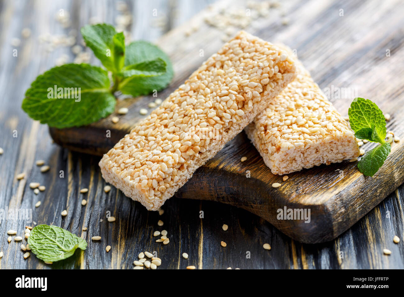 Kozinaki of sesame seeds and honey Stock Photo Alamy