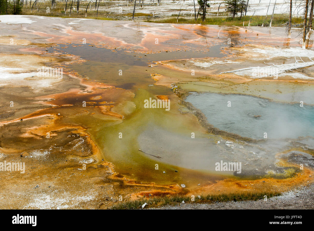 Firehole Spring 10 Stock Photo - Alamy